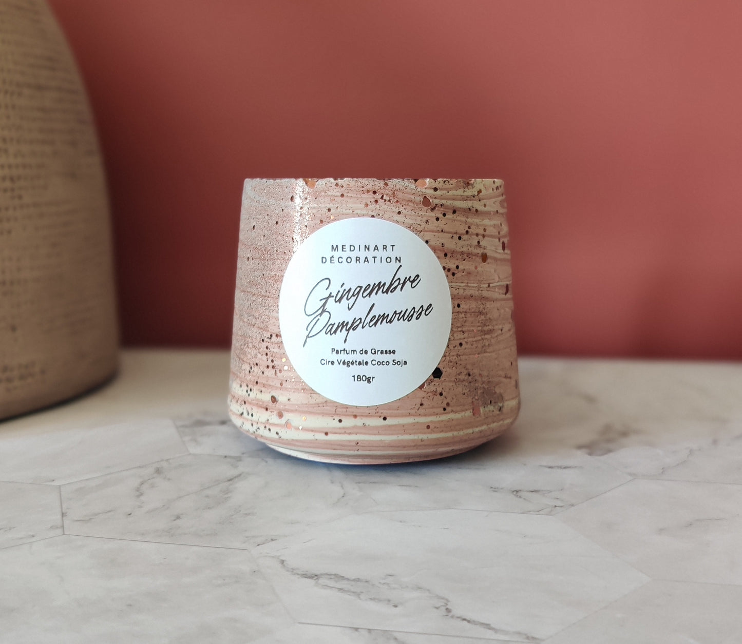 Bougie Parfumée Gingembre Pamplemousse