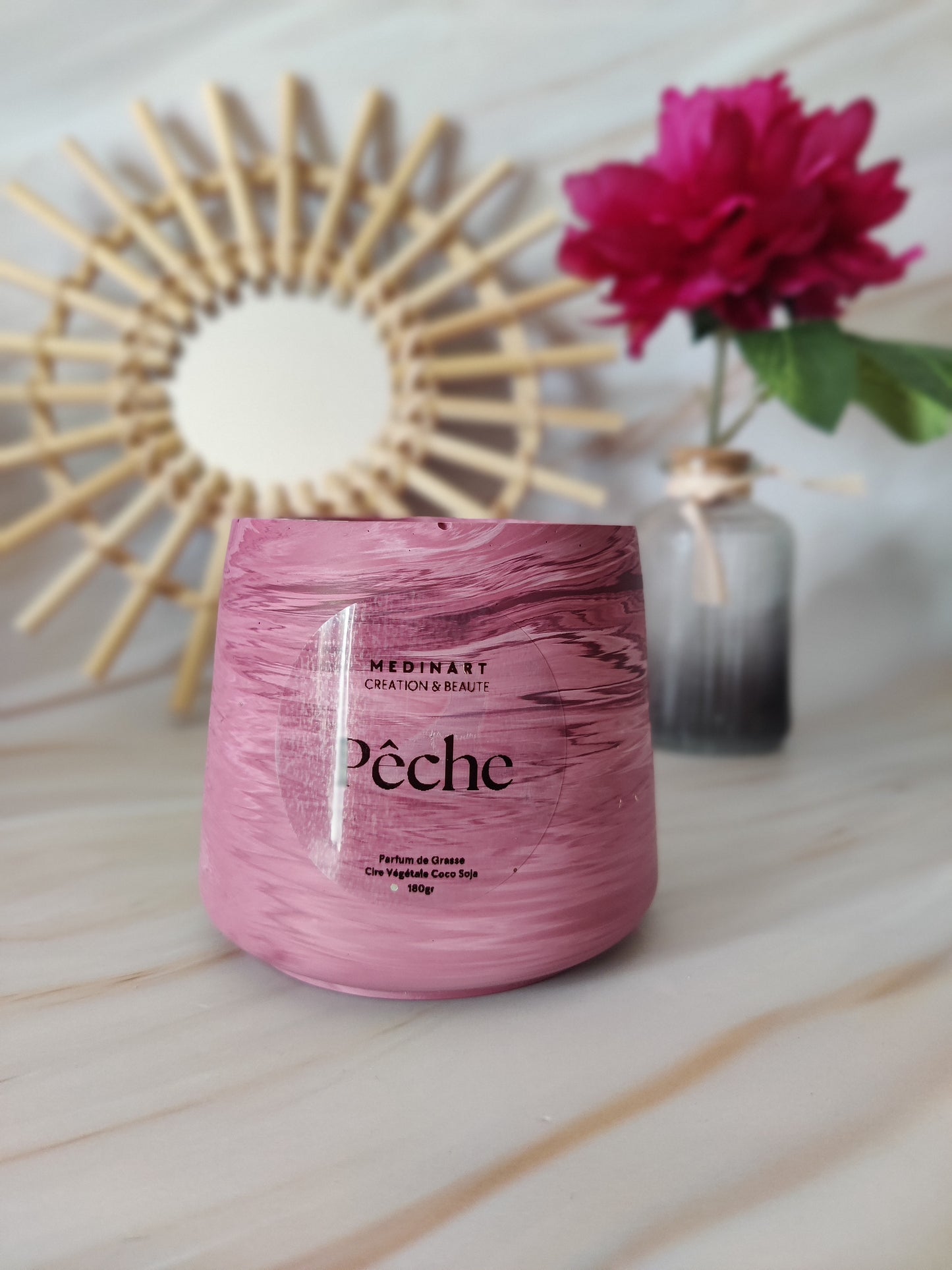 Bougie Parfumée Pêche