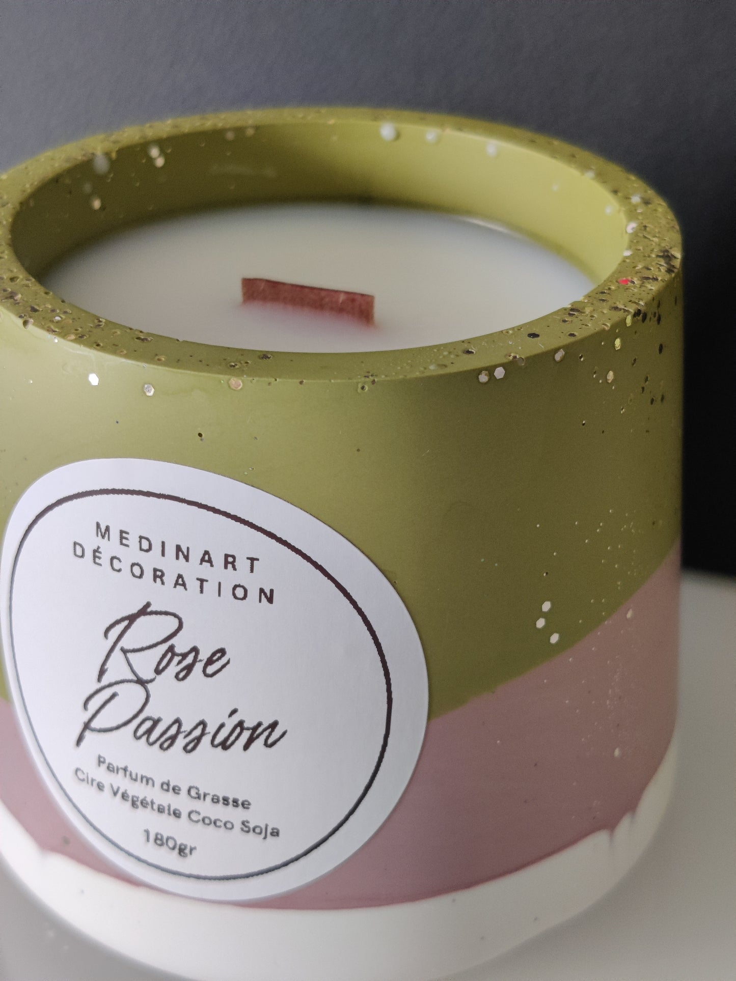 Bougie Parfumée Rose Passion