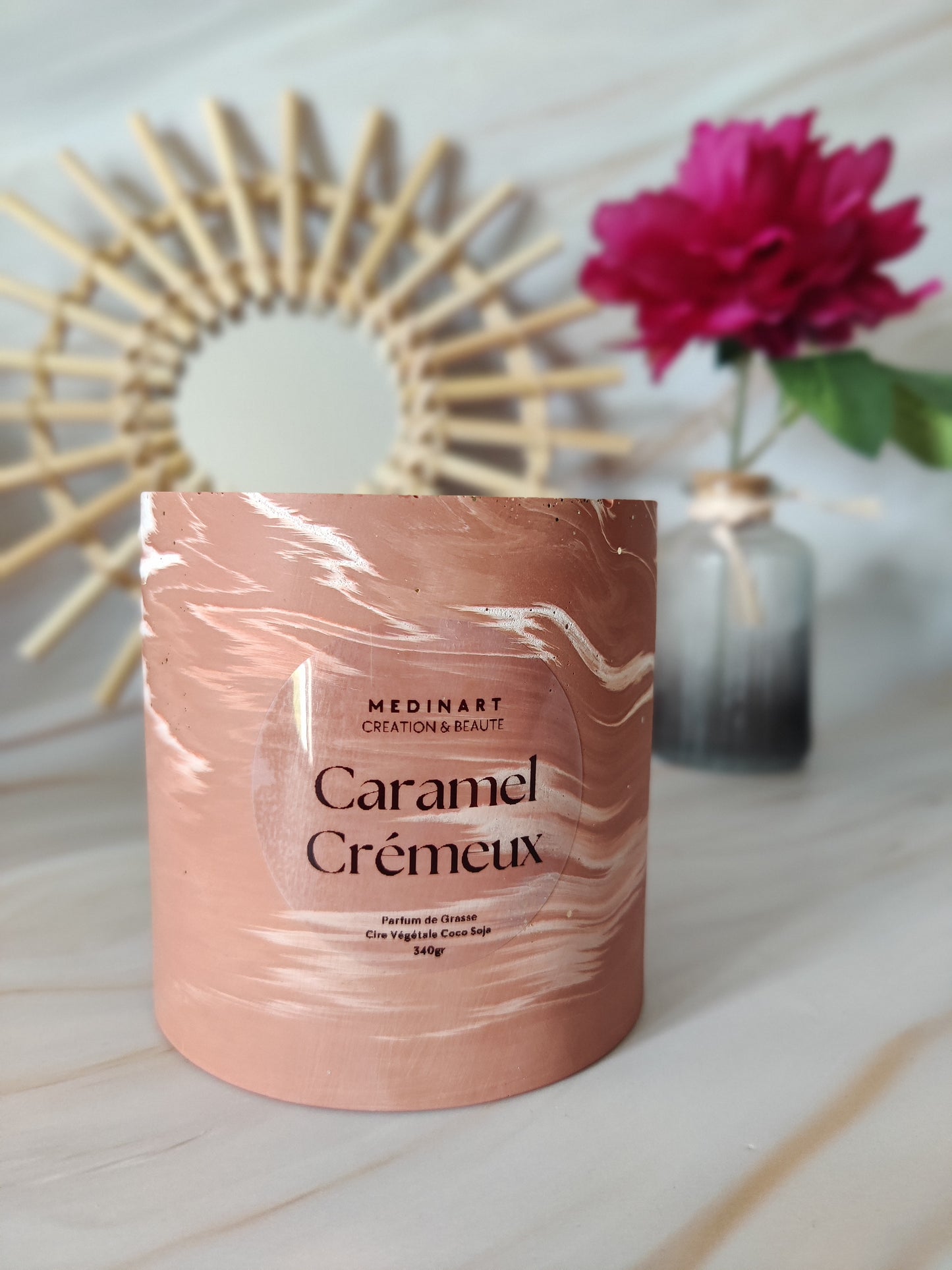 Bougie Parfumée Caramel Crémeux