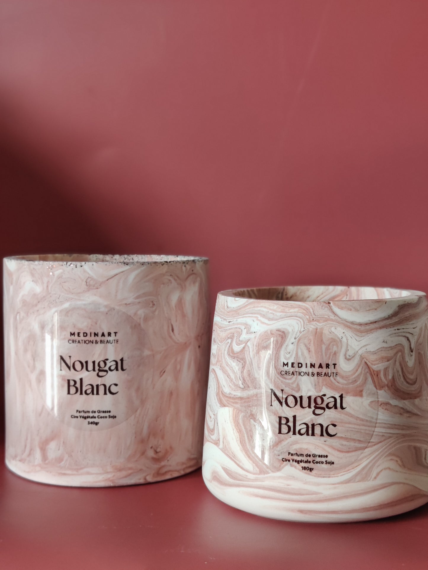 Bougie Parfumée Nougat blanc