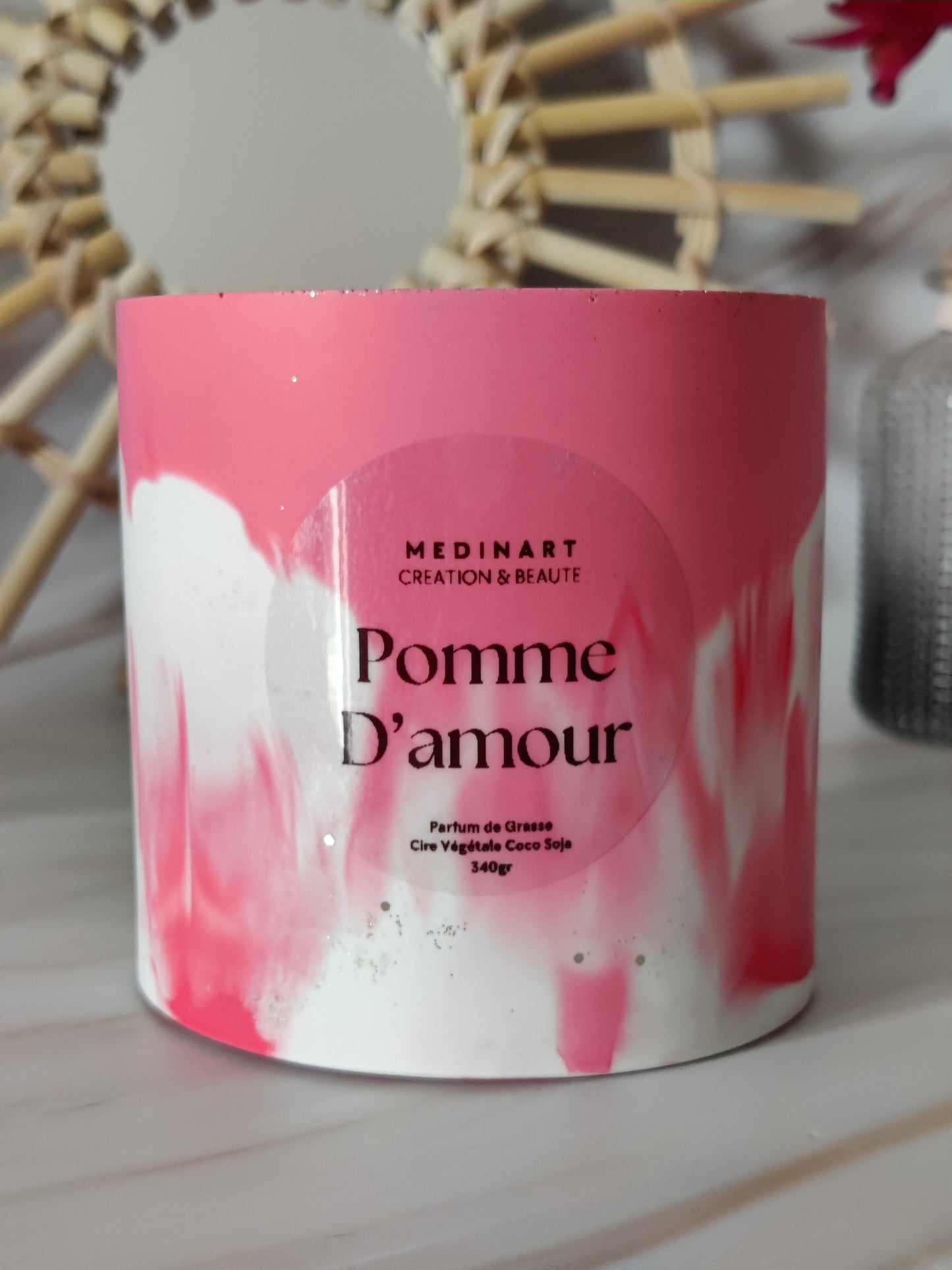 Bougie Parfumée Pomme d'amour