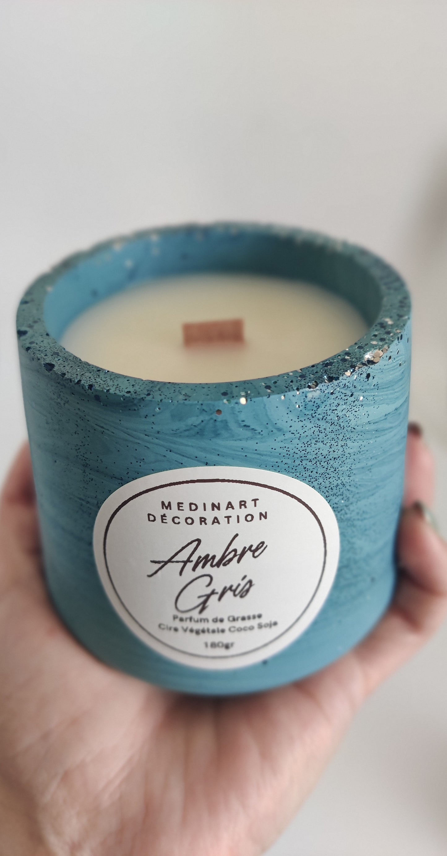 Bougie Parfumée Ambre Gris